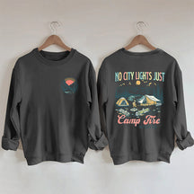 Vintage Camping Family Adventure Sweatshirt