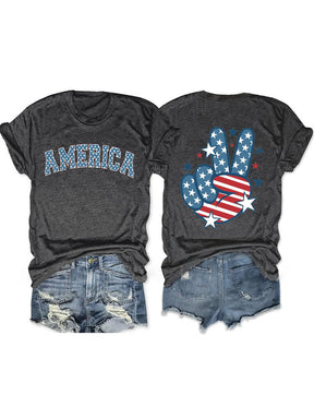 America Flag T-shirt