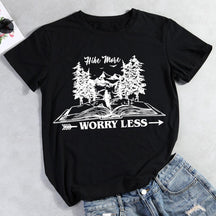 Hike More Worry Less T-shirt