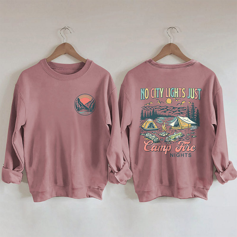 Vintage Camping Family Adventure Sweatshirt