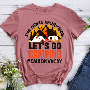 Let's Go Camping T-shirt