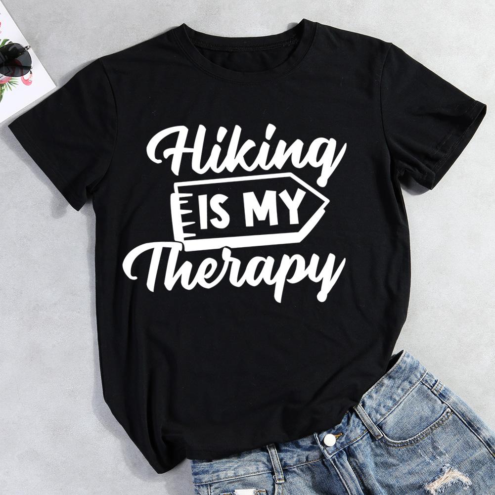 Hiking Is My Therapy Hiking T-shirt