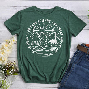 Mountains Are Calling Hiking T-shirt