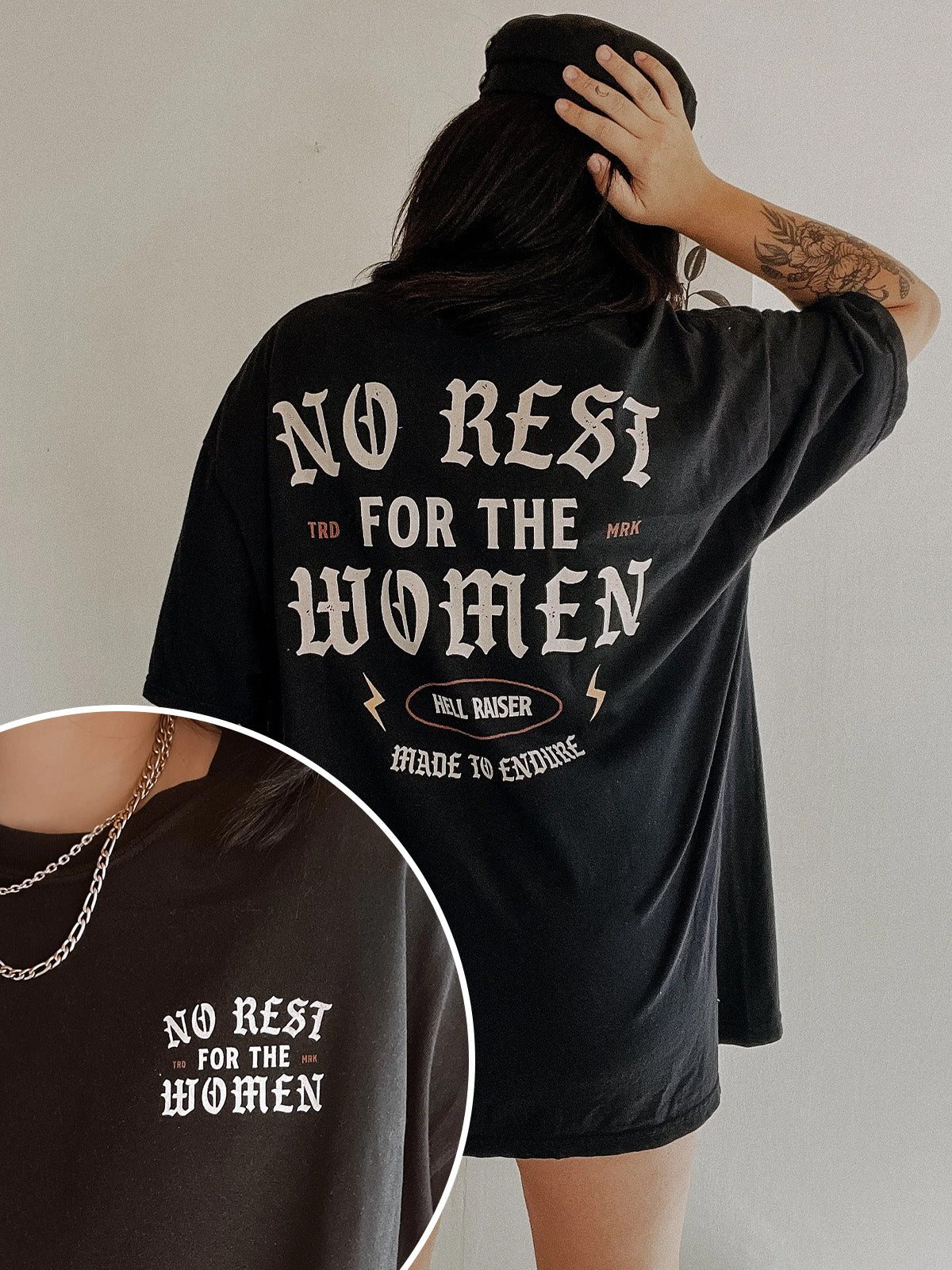 Vintage No Rest For The Women T-Shirt