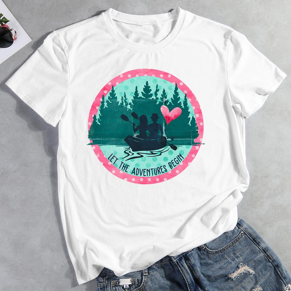 Let The Adventure Begin T-shirt