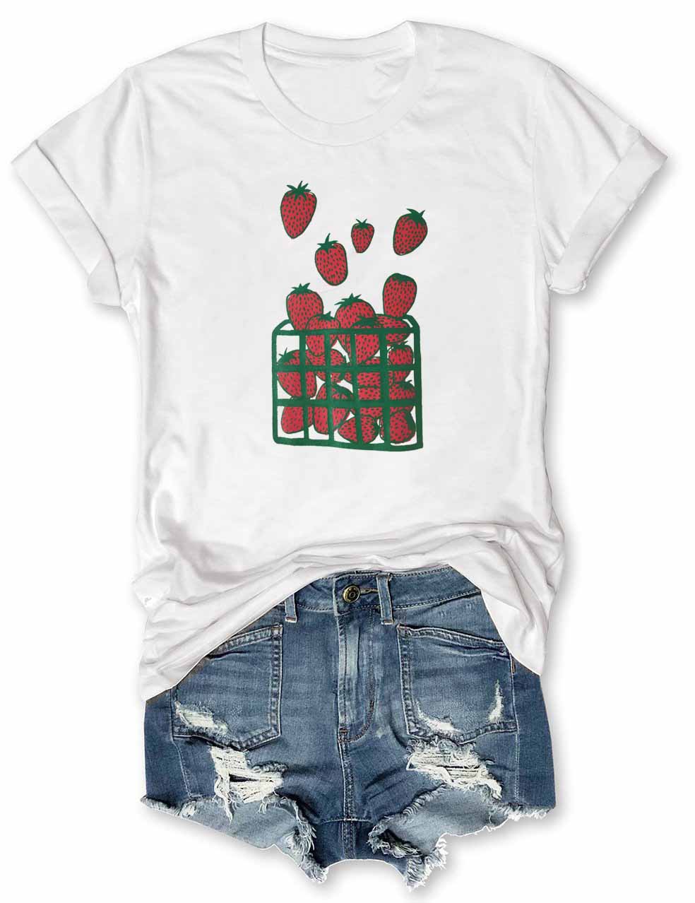 Strawberry Basket T-shirt