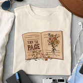 Turn The Page Reading T-shirt