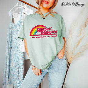 Take A Look It's In A Book Reading Rainbow T-shirt