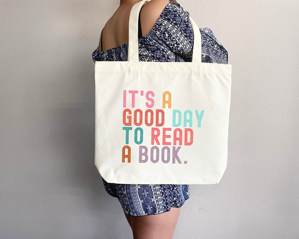 C'est une bonne journée pour lire Tote Bag