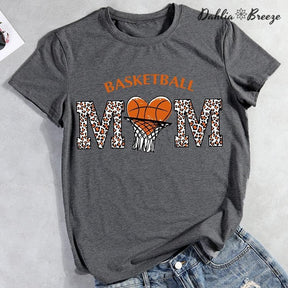 T-shirt Maman Basketball Léopard