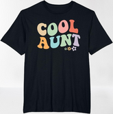 Cool Aunt Vintage Floral T-shirt