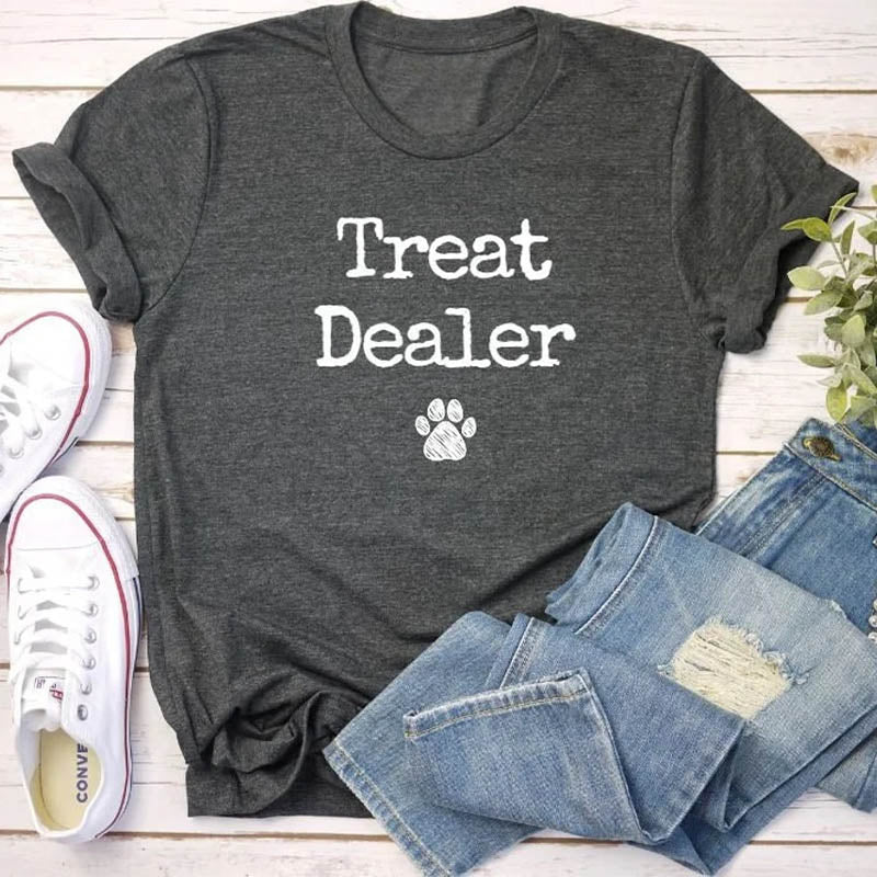 Treat Dealer Funny Dog Lover T-shirt