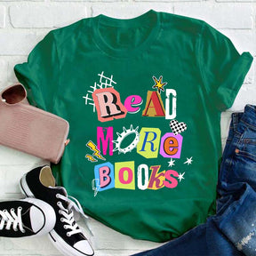 T-shirt Lire plus de livres