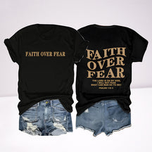 T-shirt FaithOver Peur