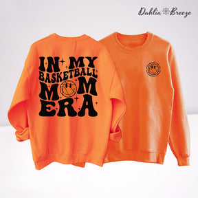 In My Basketball Mom Era Sport Mom Crewneck Sweatshirt