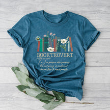 T-shirt pour les amoureux des livres Booktrovert