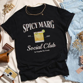 Spicy Marg Tequila Drinking Lover T-shirt