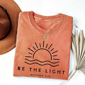 Be The Light Inspirational T-shirt