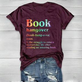 Book Hangover T-shirt