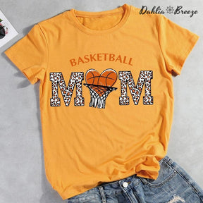 T-shirt Maman Basketball Léopard