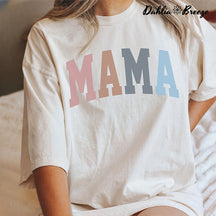 Mama Letter Print Trendy T-shirt