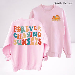 Forever Chasing Sunsets Crewneck Sweatshirt