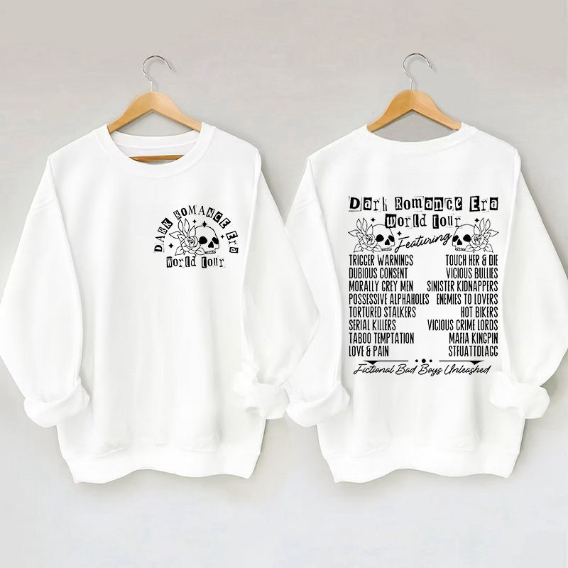 Dark Romance Era World Tour Book Club Sweatshirt