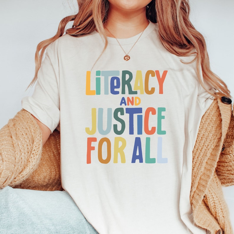 Literacy and Justice for All T-shirt