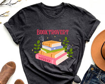 Booktrovert Cute Book Lover T-shirt