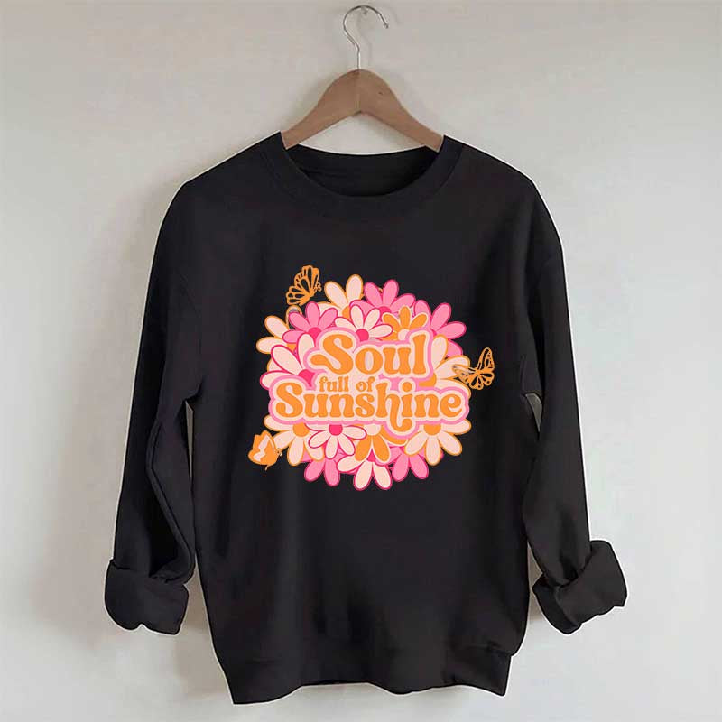 Sweat-shirt rétro Soul Full Of Sunshine