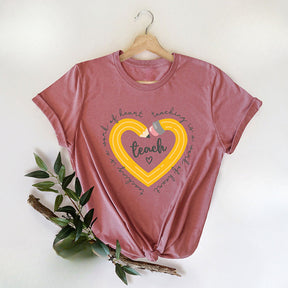 Teaching Is a Work of Heart T-shirt