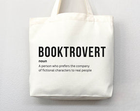 Booktrovert Tote Bag