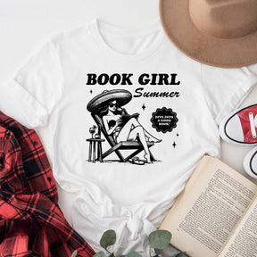 Book Girl Summer Bookish T-shirt