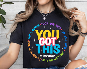 Vous avez obtenu ce T-shirt de professeur du jour du test