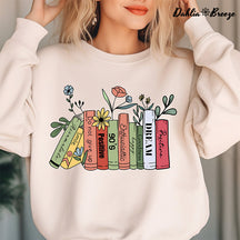 Booktrovert Définition Funny Book Lover Sweatshirt