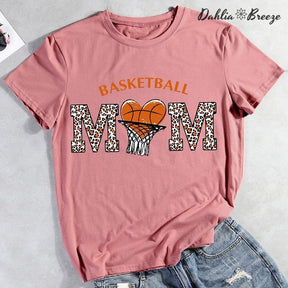 T-shirt Maman Basketball Léopard