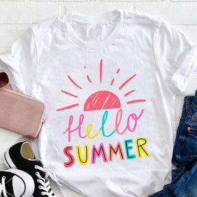 Hello Summer Teacher T-shirt