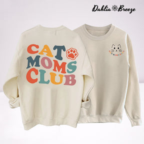 Cat Moms Club Sweatshirt