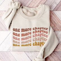 One More Chapter Book Lover Sweatshirt