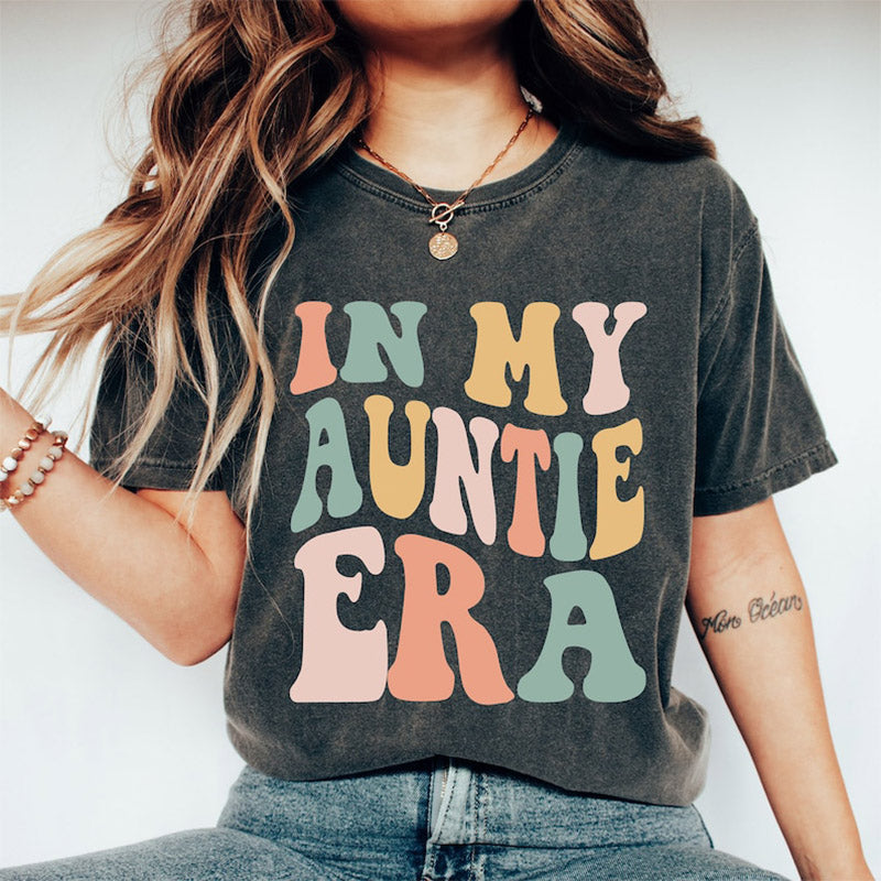 In My Auntie Era Favorite Aunt T-shirt
