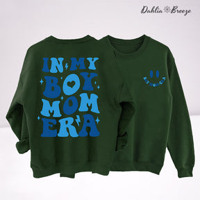 In My Boy Mom Era Trendy Sweatshirt