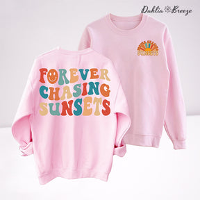 Forever Chasing Sunsets Crewneck Sweatshirt