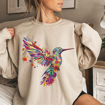 Bird Lover Hummingbird Sweatshirt