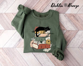 Books and Cats Bookish Sweatshirt