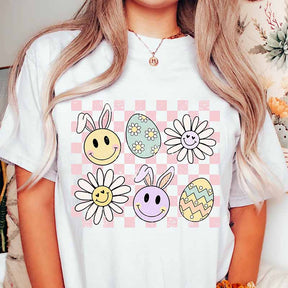 T-shirt mignon de Pâques d’oeuf de lapin