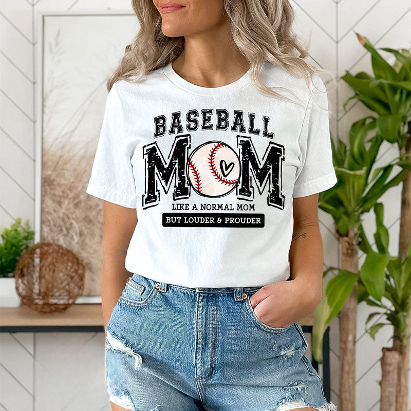 Baseball Mom Funny T-shirt