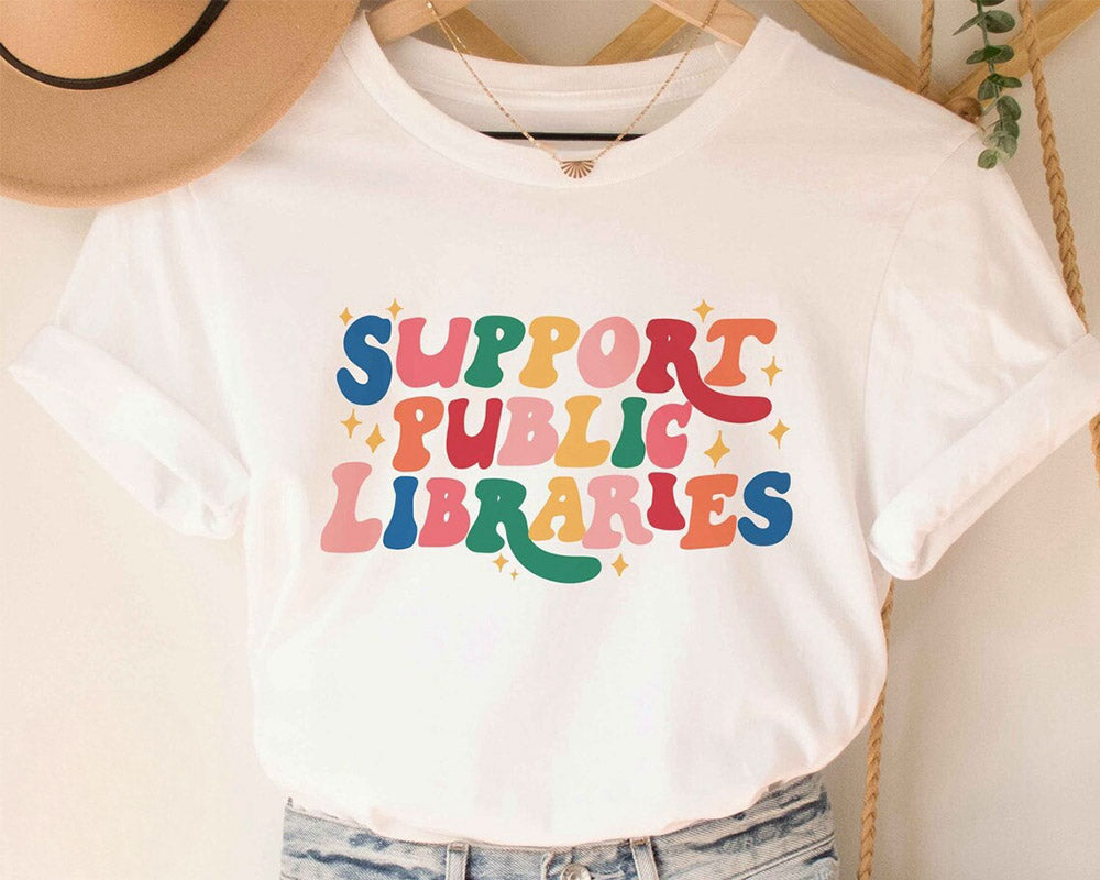 Support Public Libraries T-shirt