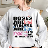 Funny Reader Book Addict Sweatshirt