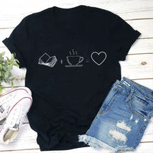 Book Tea Love T-shirt