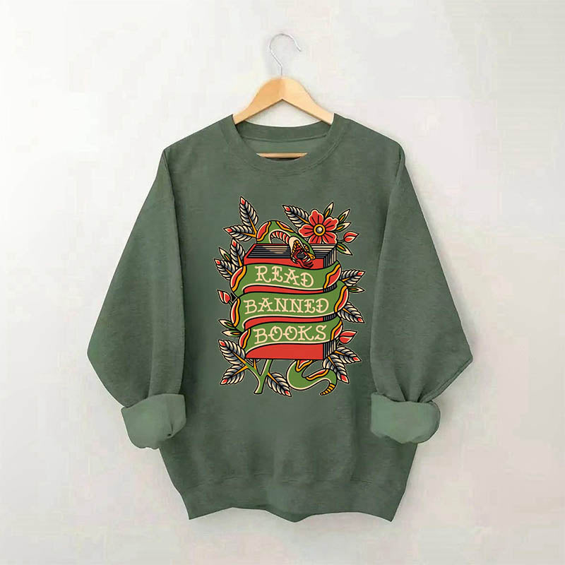 Read Banned Books Sweatshirt